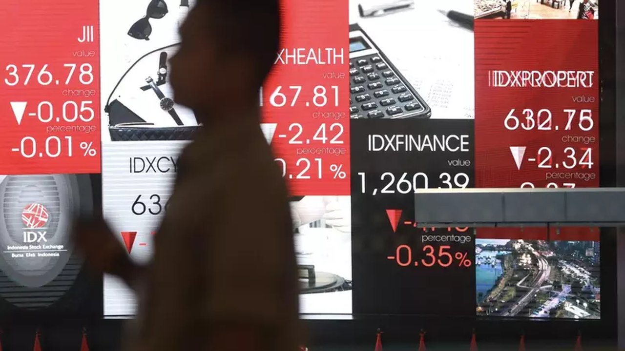 IHSG Ambruk 2,87%, Lima Saham Sentuh ARB pada Sesi Pertama