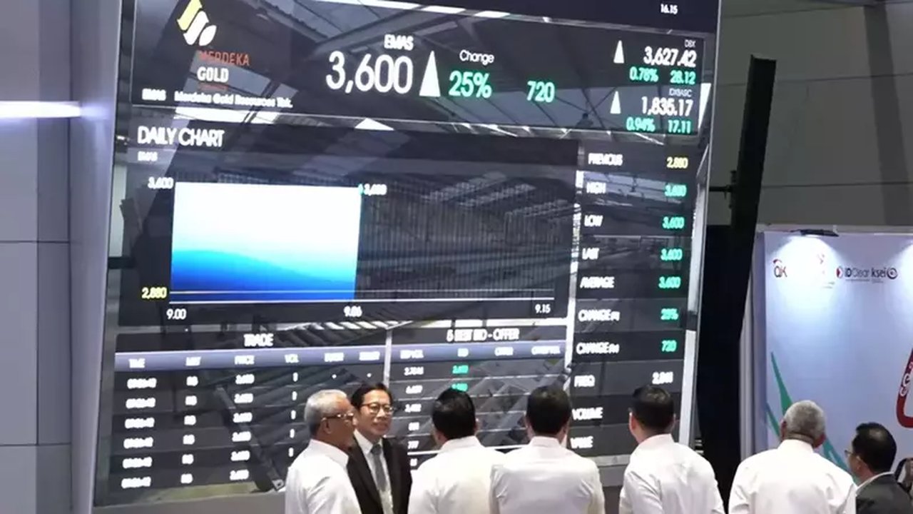 Dual Listing EMAS Dinilai Bisa Kerek Valuasi Saham